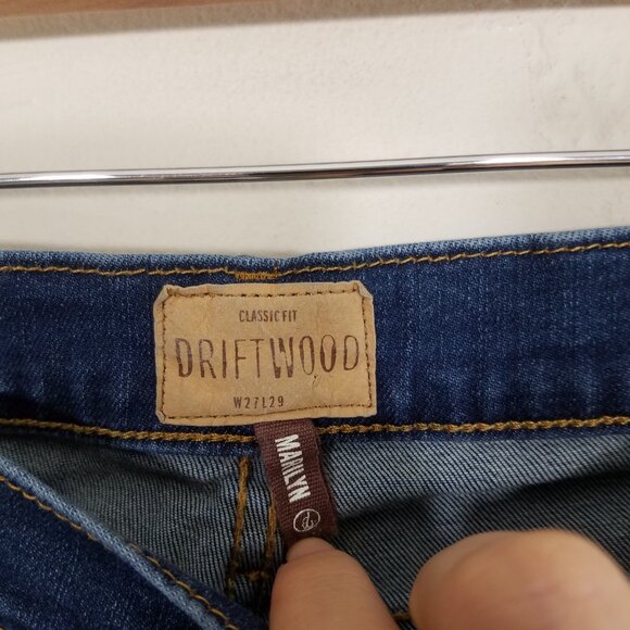 DRIFTWOOD Marilyn Skinny Jeans Stretch Blue Size 27 - Picture 4 of 9